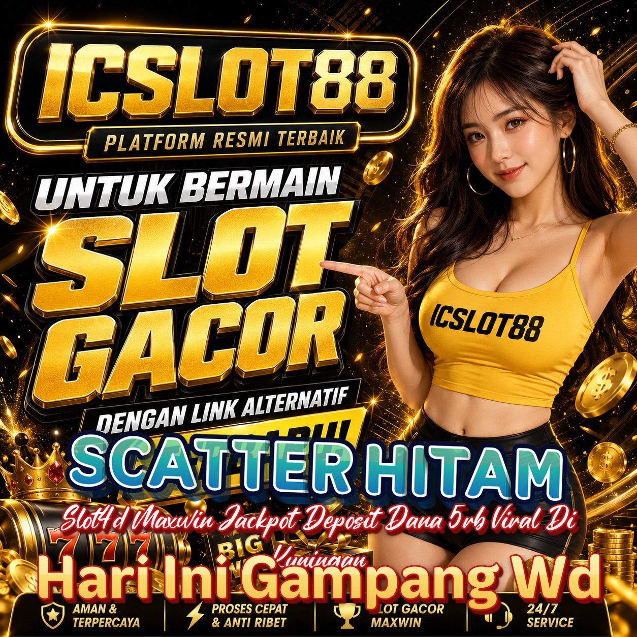 SCATTER HITAM